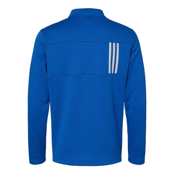 Adidas 3-Stripes Double Knit Quarter-Zip Pullover... from ASI 84358 S&S Activewear