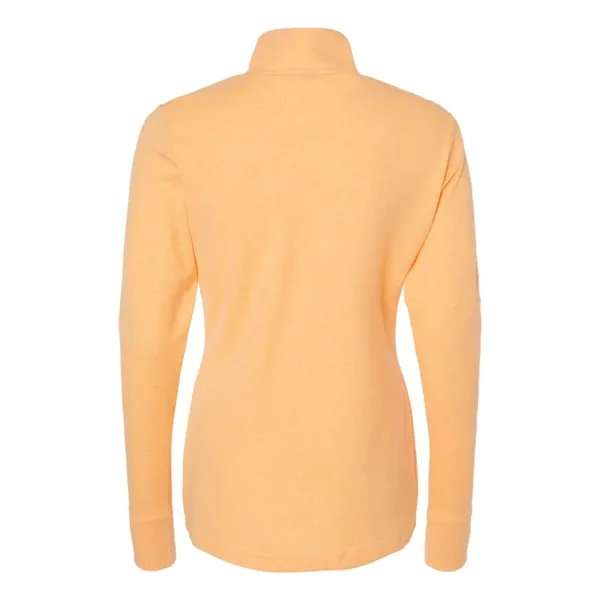 Adidas Women's 3-Stripes Quarter-Zip Sweater... from ASI 84358 S&S Activewear