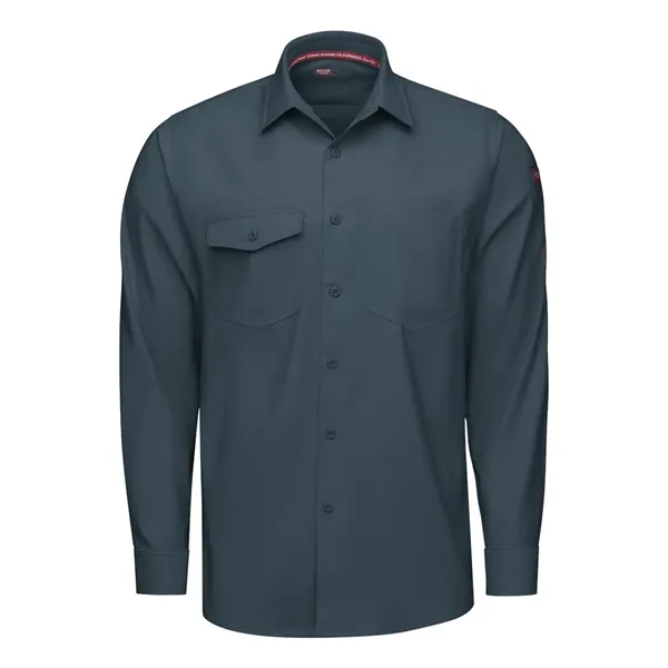 Red Kap Cooling Long Sleeve Work Shirt... from ASI 84358 S&S Activewear