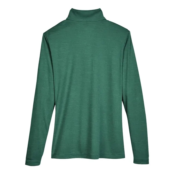 Team 365 Women's Zone Sonic Heather Performance Quarter-Zip... from ASI 84358 S&S Activewear