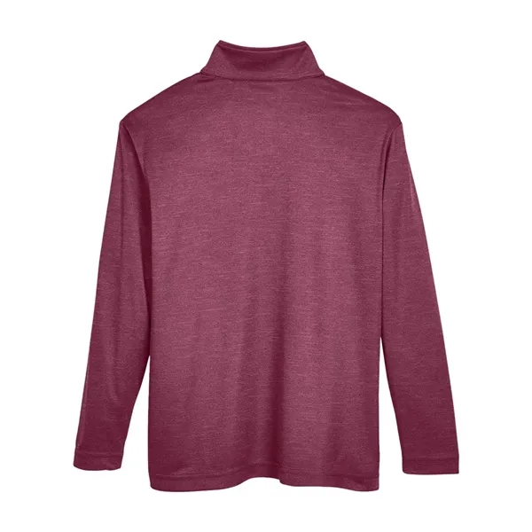 Team 365 Youth Zone Sonic Heather Performance Quarter-Zip... from ASI 84358 S&S Activewear