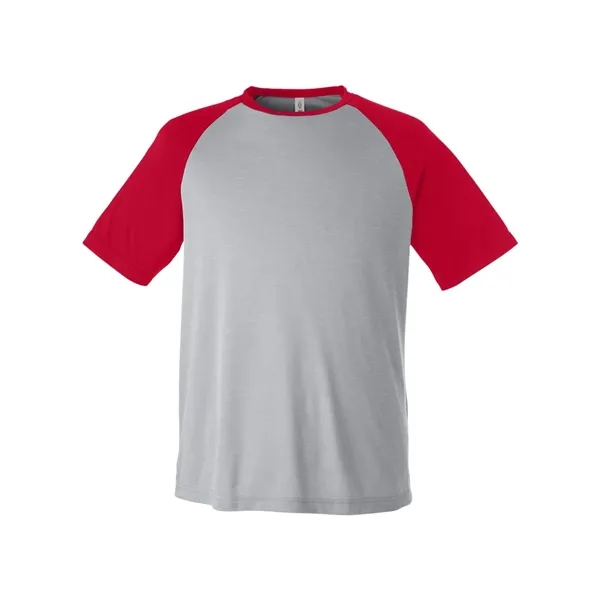 Team 365 Zone Colorblock Raglan T-Shirt... from ASI 84358 S&S Activewear