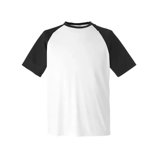 Team 365 Zone Colorblock Raglan T-Shirt... from ASI 84358 S&S Activewear