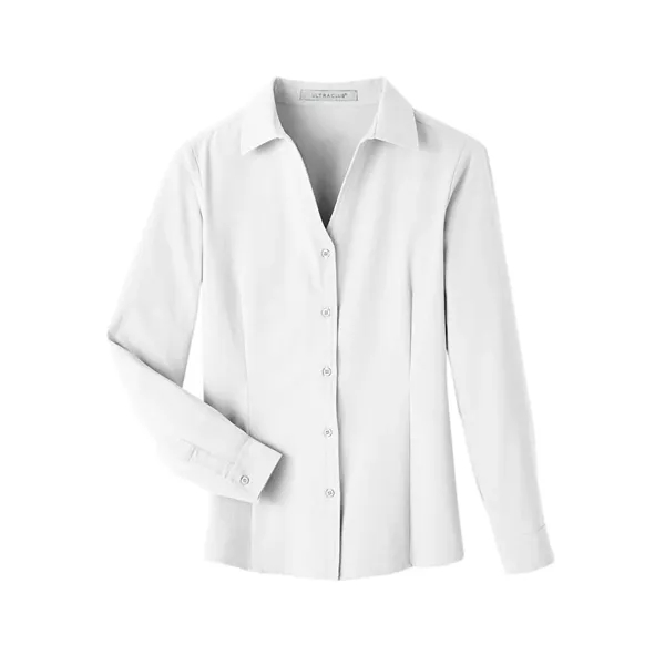Ultra Club Women's Bradley Performance Woven Shirt... from ASI 84358 S&S Activewear