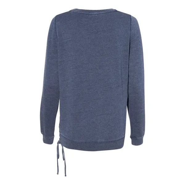 Enzyme Washed Women's Rally Lace-up Crewneck... from ASI 84358 S&S Activewear