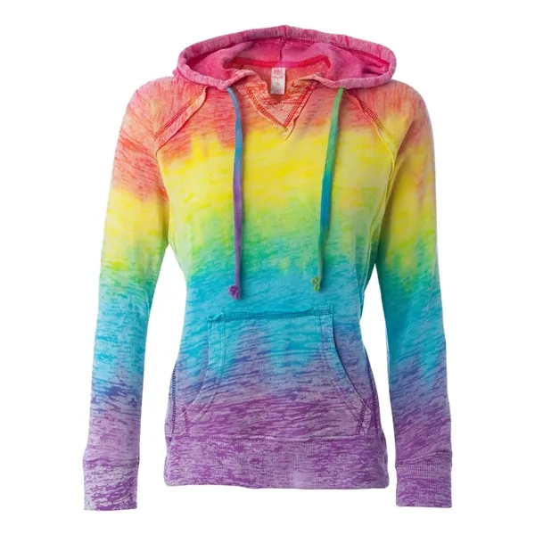 Women's burnout v-notch sweatshirt. Blank product.... from ASI 84358 S&S Activewear