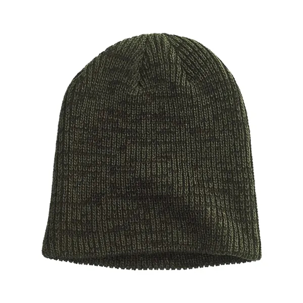 Big Accessories Ribbed Marled Beanie... from ASI 84358 S&S Activewear