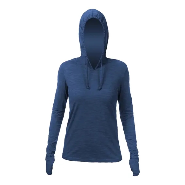 Anetik Women's Breeze Tech Hooded T-Shirt... from ASI 84358 S&S Activewear