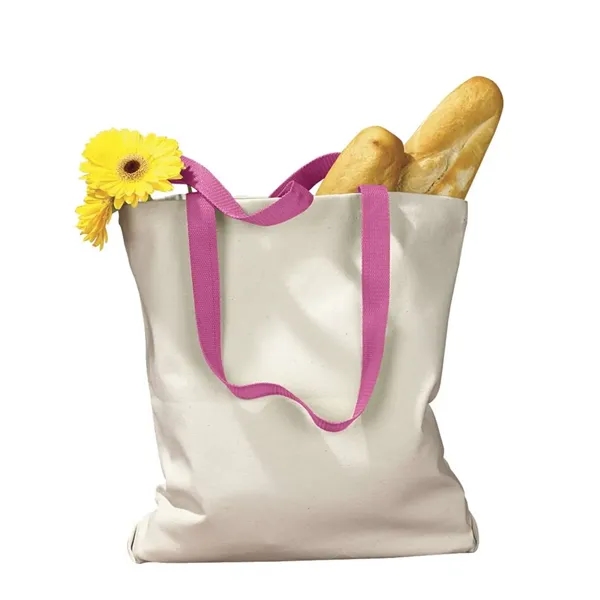 BAGedge Canvas Tote with Contrast-Color Handles... from ASI 84358 S&S Activewear