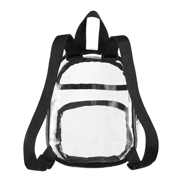 BAGedge Unisex Clear PVC Mini Backpack... from ASI 84358 S&S Activewear