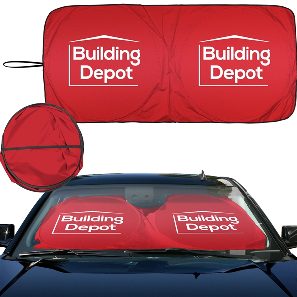 TX-Line economy sunshades . With a double -loop , one piece... from ASI 37586 Auto-Sun-shade/Intertek