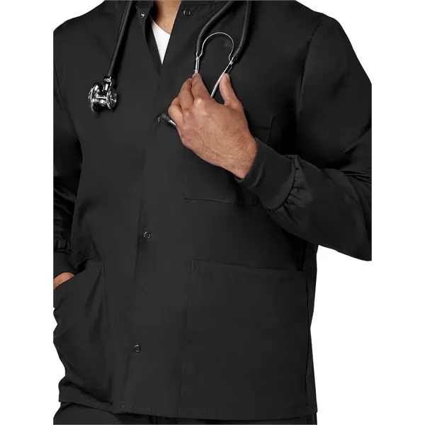 Fundamentals - Unisex 4-Pocket Snap Front Jacket... from ASI 86018 Scrub Authority / Uniform Stores