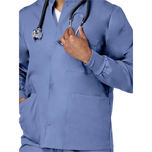 Fundamentals - Unisex 4-Pocket Snap Front Jacket... from ASI 86018 Scrub Authority / Uniform Stores