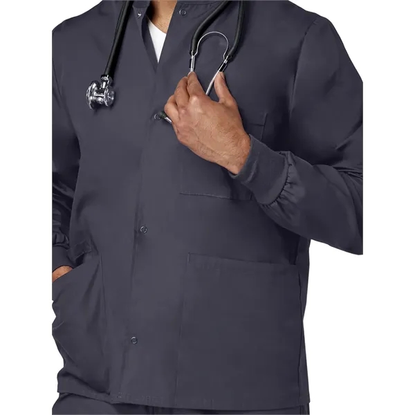 Fundamentals - Unisex 4-Pocket Snap Front Jacket... from ASI 86018 Scrub Authority / Uniform Stores