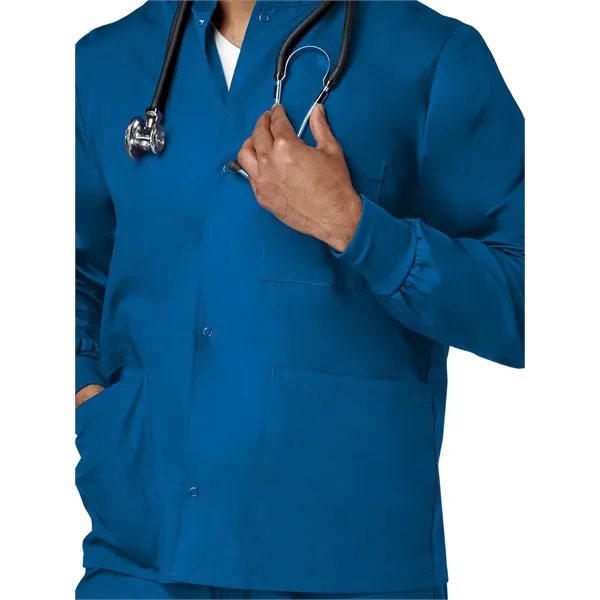 Fundamentals - Unisex 4-Pocket Snap Front Jacket... from ASI 86018 Scrub Authority / Uniform Stores