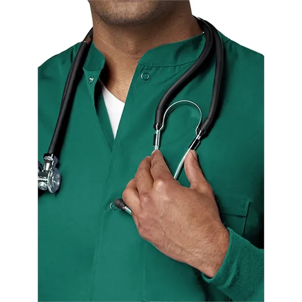 Fundamentals - Unisex 4-Pocket Snap Front Jacket... from ASI 86018 Scrub Authority / Uniform Stores