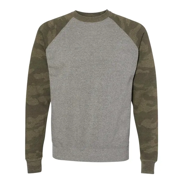 Independent Trading Co. Unisex Special Blend Raglan Crewneck Sweatshirt, blank.... from ASI 84358 S&S Activewear