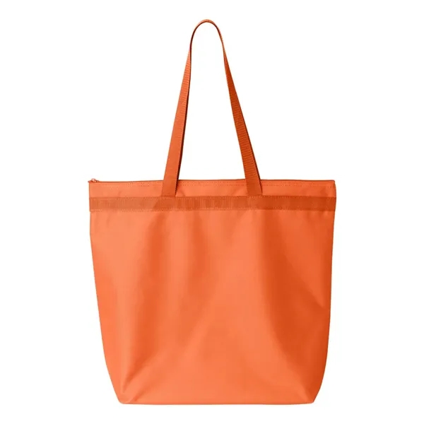 Recycled zipper tote. Blank product.... from ASI 84358 S&S Activewear