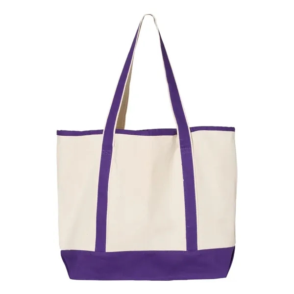 34.6L Large Canvas Deluxe Tote... from ASI 84358 S&S Activewear