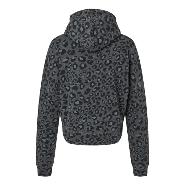 J. America Women's Crop Hooded Sweatshirt... from ASI 84358 S&S Activewear