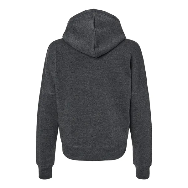 J. America Women's Crop Hooded Sweatshirt... from ASI 84358 S&S Activewear