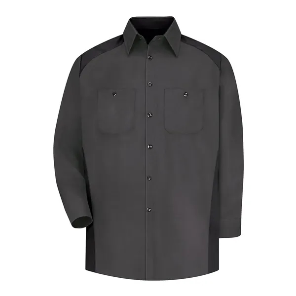 Motorsports shirt with two front button pockets and banded collar.... from ASI 84358 S&S Activewear