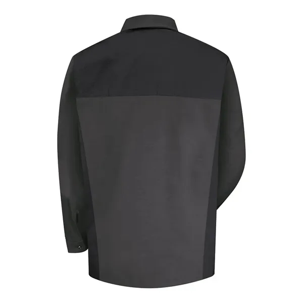 Motorsports shirt with two front button pockets and banded collar.... from ASI 84358 S&S Activewear