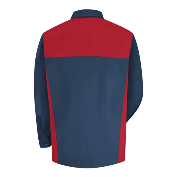 Motorsports shirt with two front button pockets and banded collar.... from ASI 84358 S&S Activewear