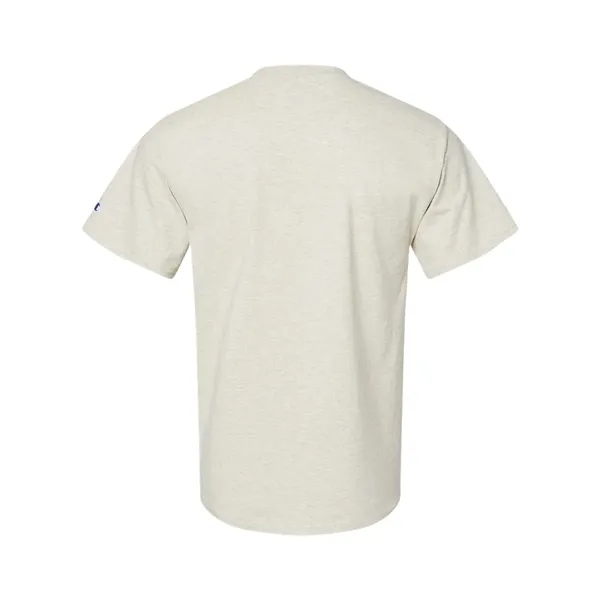 Cotton short sleeve T-shirt made with a tag-free neck label, shoulder-to-shoulder... from ASI 84358 S&S Activewear