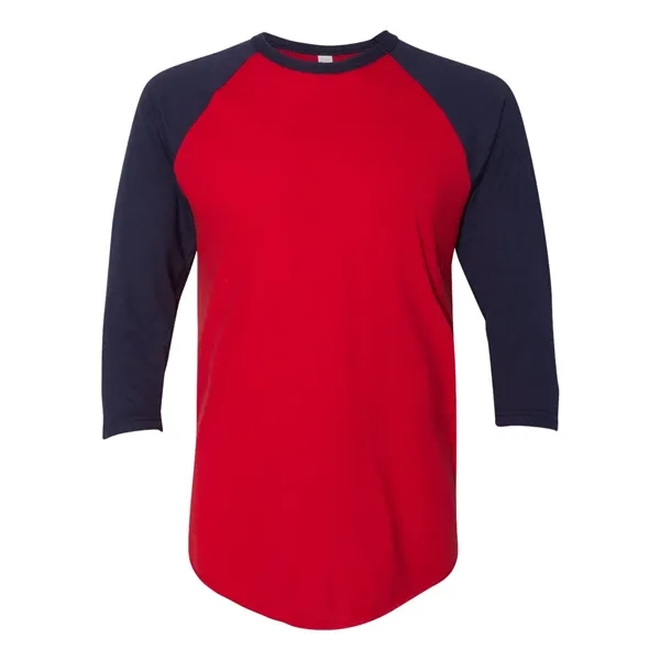 American Apparel 50/50 Raglan Three-Quarter Sleeve Tee... from ASI 84358 S&S Activewear