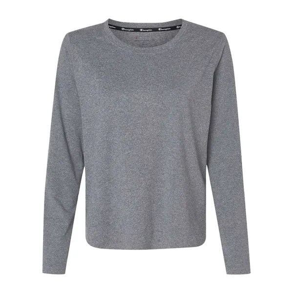 Champion Women's Sport Soft Touch Long Sleeve T-Shirt... from ASI 84358 S&S Activewear