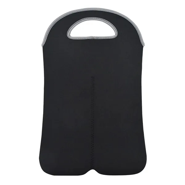 Insulated Neoprene Double Wine Tote... from ASI 84358 S&S Activewear