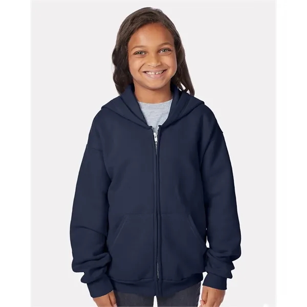 Full-zip hooded fleece sweatshirt with up to 5% recycled polyester from... from ASI 84358 S&S Activewear