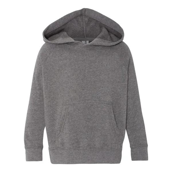 Raglan hooded pullover sweatshirt made of polyester/cotton and available in seven... from ASI 84358 S&S Activewear