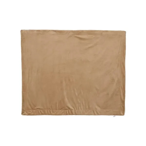 Liberty Bags Micro Mink Sherpa Blanket, blank.... from ASI 84358 S&S Activewear