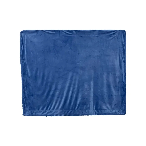 Liberty Bags Micro Mink Sherpa Blanket, blank.... from ASI 84358 S&S Activewear