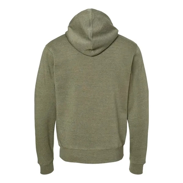 Triblend hooded pullover sweatshirt, coverstitched throughout, with a front pouch pocket... from ASI 84358 S&S Activewear