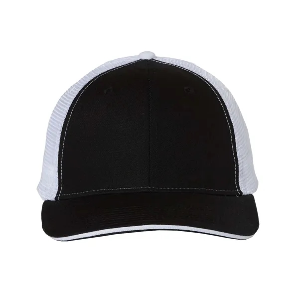 Structured six-panel trucker cap, blank.... from ASI 84358 S&S Activewear