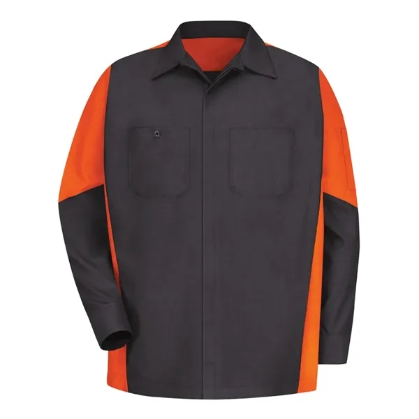 Long Sleeve Automotive Crew Shirt Long Sizes... from ASI 84358 S&S Activewear
