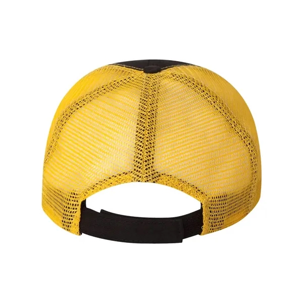 Structured, mid-profile washed trucker cap. Blank product.... from ASI 84358 S&S Activewear