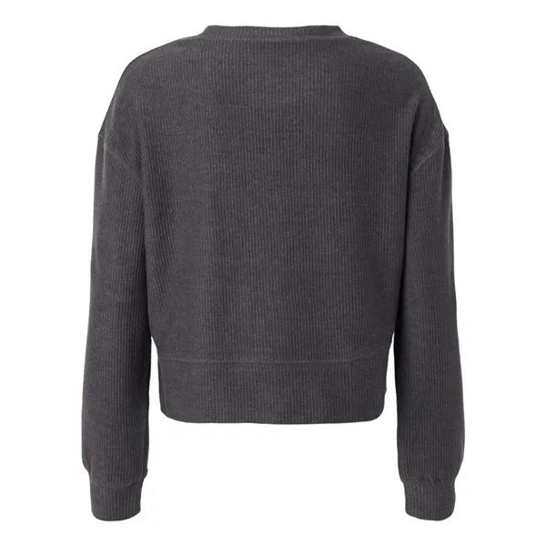 Boxercraft Women's Cropped Boxy Long Sleeve T-Shirt... from ASI 84358 S&S Activewear