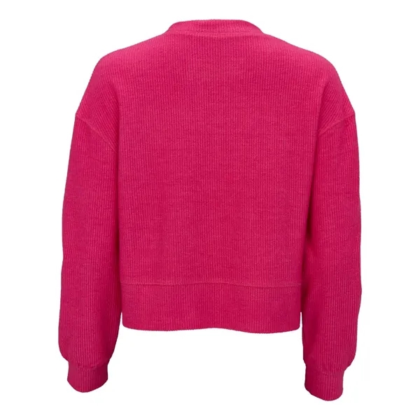 Boxercraft Women's Cropped Boxy Long Sleeve T-Shirt... from ASI 84358 S&S Activewear