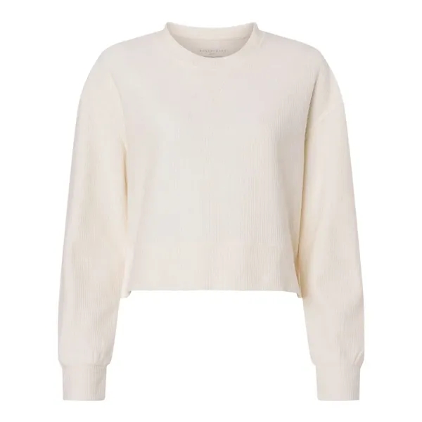 Boxercraft Women's Cropped Boxy Long Sleeve T-Shirt... from ASI 84358 S&S Activewear