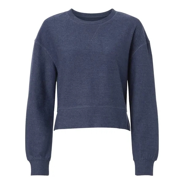 Boxercraft Women's Cropped Boxy Long Sleeve T-Shirt... from ASI 84358 S&S Activewear