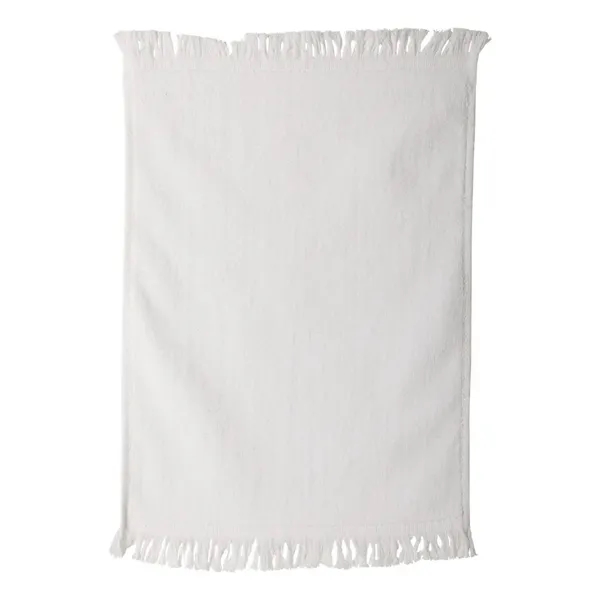 Cotton velour fringed towel, blank.... from ASI 84358 S&S Activewear