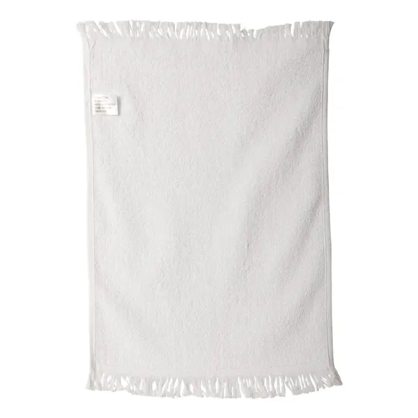 Cotton velour fringed towel, blank.... from ASI 84358 S&S Activewear