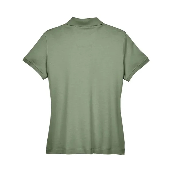 Devon & Jones Women's Perfect Pima Interlock Polo... from ASI 84358 S&S Activewear