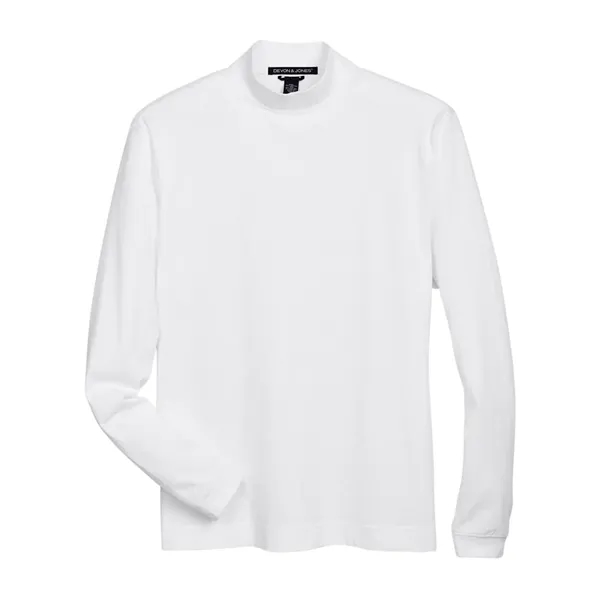 DJ Classic Sueded Jersey Mock Neck T-Shirt... from ASI 84358 S&S Activewear