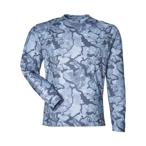 HUK Lopro Camo Long Sleeve T-Shirt... from ASI 84358 S&S Activewear