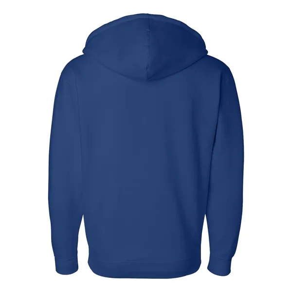 Full-zip, 10.0 oz., 80% cotton / 20% polyester hooded sweatshirt. Blank... from ASI 84358 S&S Activewear